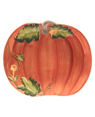 Сервировочное блюдо Certified International Harvest Morning Pumpkin