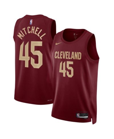 Nike Мужской и Женский Donovan Mitchell Cleveland Cavaliers Swingman Jersey