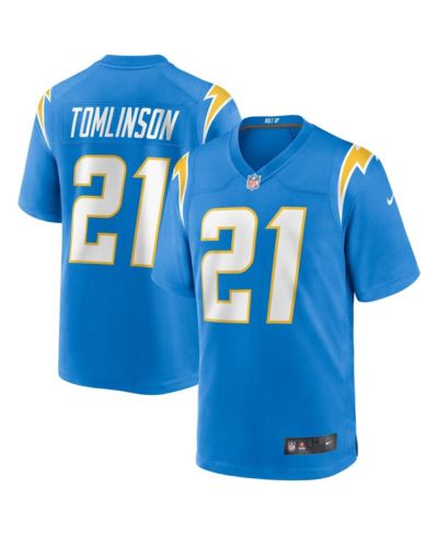 Мужская джерси Nike LaDainian Tomlinson Los Angeles Chargers Powder Blue
