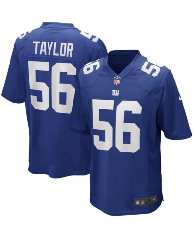 Nike Мужская джерси New York Giants Lawrence Taylor, королевский синий