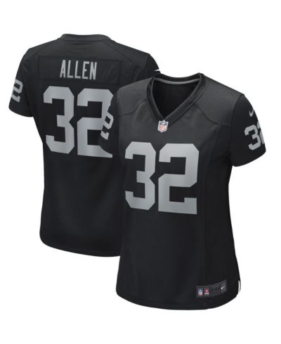 Nike Женская черная джерси Las Vegas Raiders Marcus Allen Game Retired Player