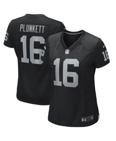 Джерси Nike Jim Plunkett Black Las Vegas Raiders для женщин