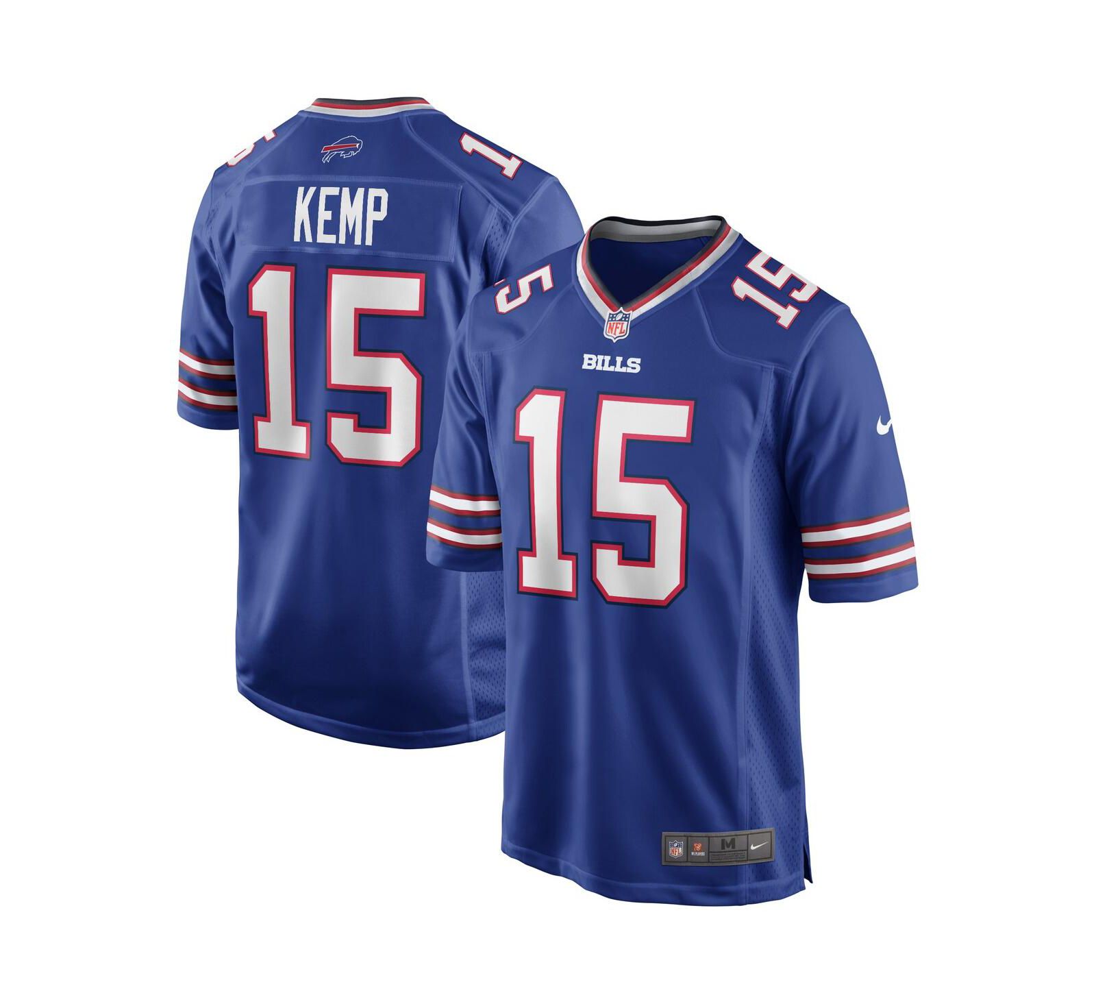 Мужская джерси Nike Jack Kemp Royal Buffalo Bills Game Retired Player