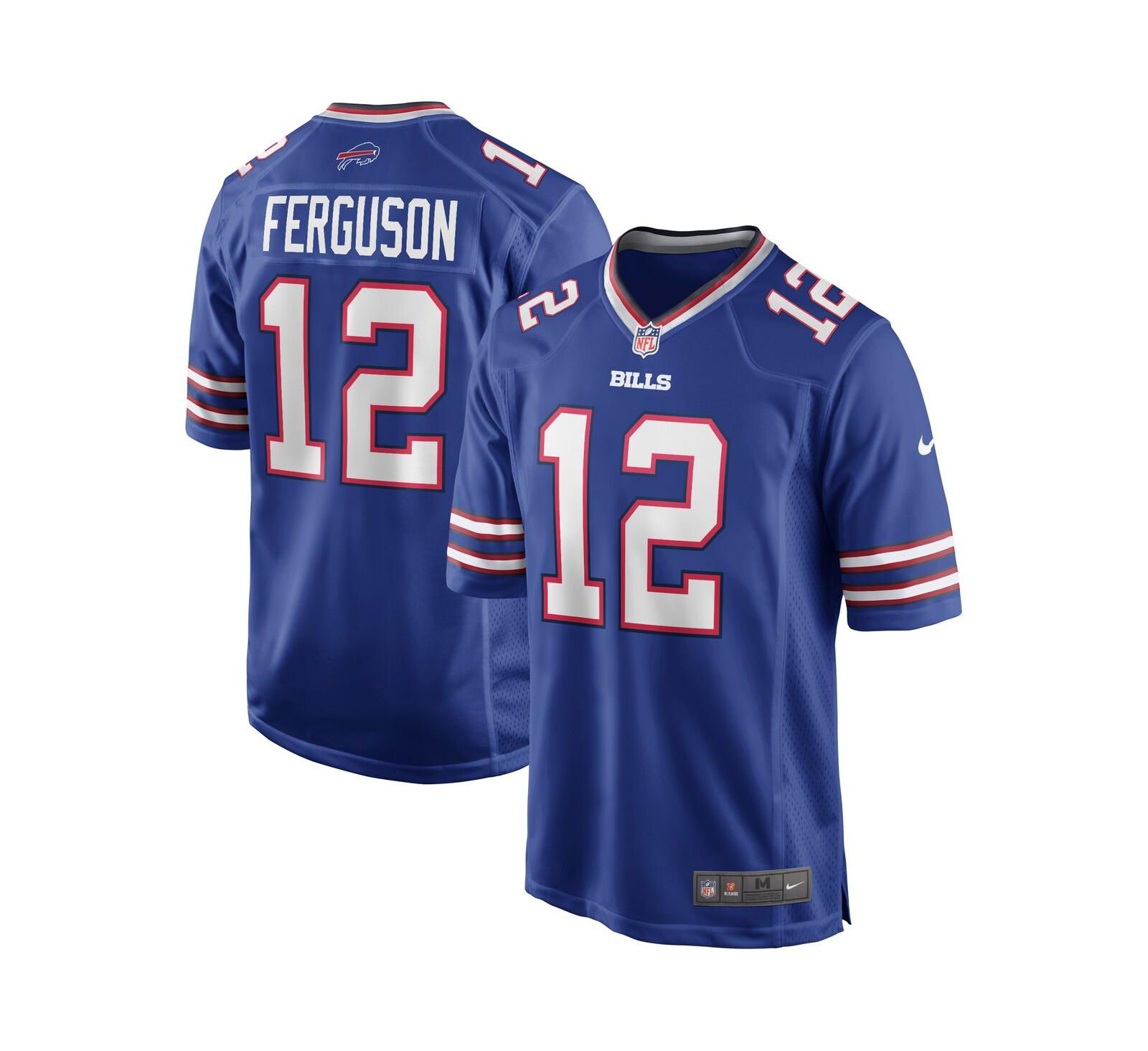 Мужская джерси Nike Joe Ferguson Royal Buffalo Bills Game Retired Player