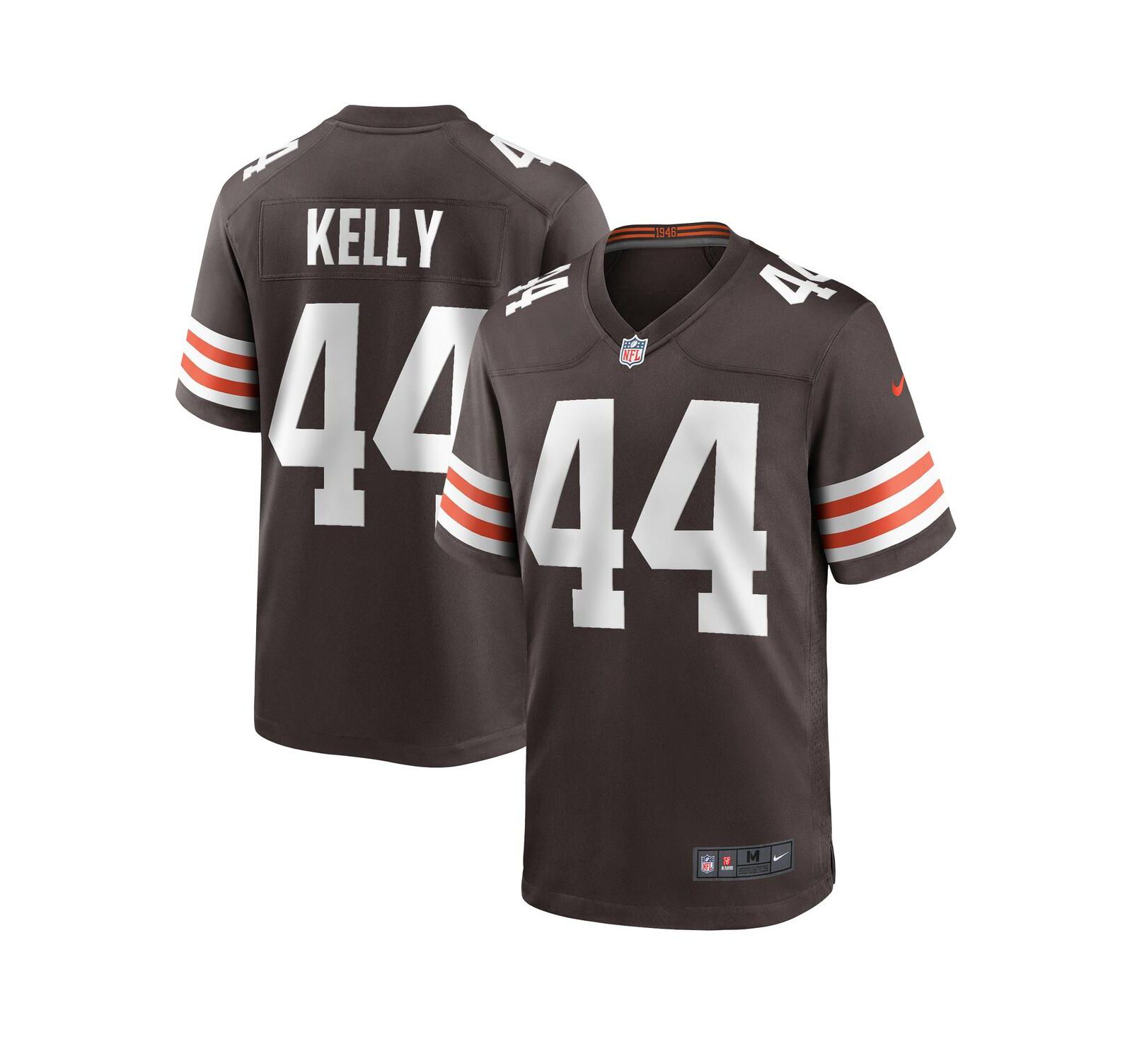 Мужская джерси Nike Leroy Kelly Brown Cleveland Browns Game Retired Player