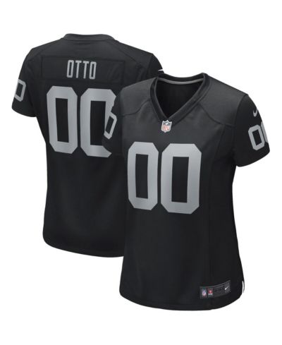 Женская джерси Nike Jim Otto Black Las Vegas Raiders Game Retired Player