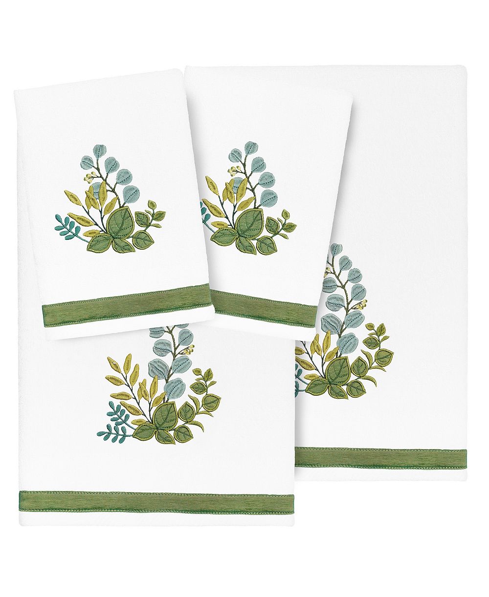 Набор банных полотенец Linum Home Turkish Cotton Botanica, 4 шт.