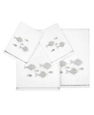 Набор банных полотенец Linum Home из турецкого хлопка Figi, 4 шт.