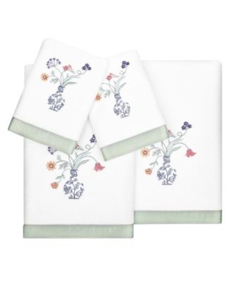 Набор банных полотенец Linum Home Stella, хлопок Turkish Cotton, 4 шт.