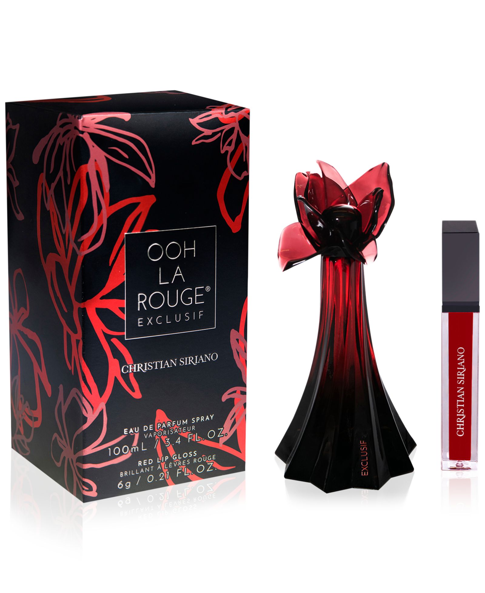 Подарочный набор парфюмерии Christian Siriano 2-Pc. Ooh La Rouge Exclusif Eau de Parfum