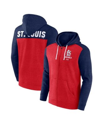 Мужское худи на молнии Fanatics St. Louis Cardinals