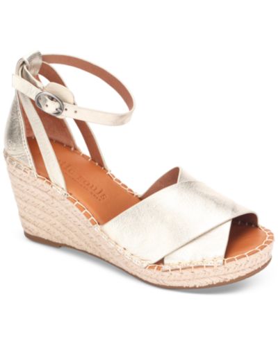 Gentle Souls Женские сандалии-эспадрильи Charli Ankle-Strap Wedge