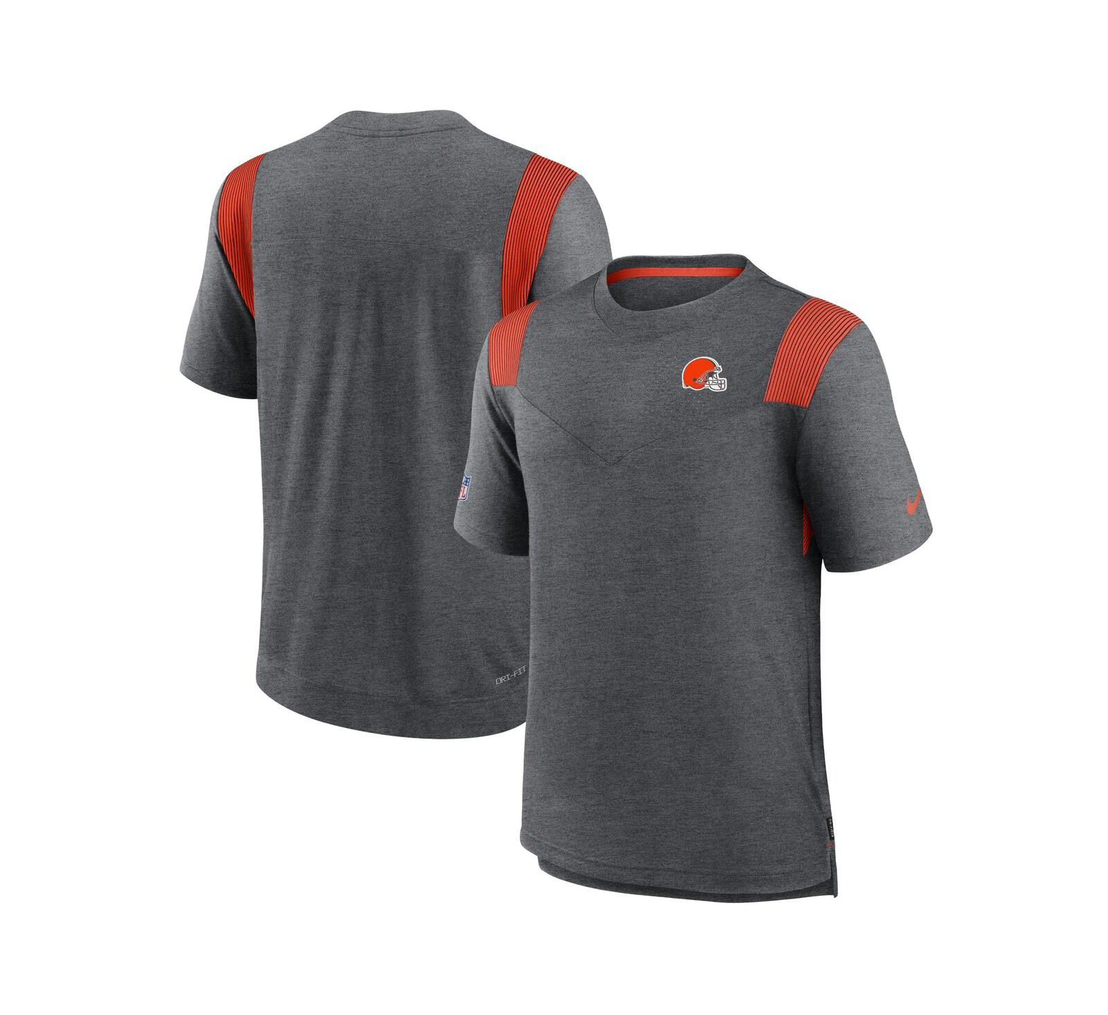 Nike Мужская футболка Cleveland Browns Sideline Tonal Logo Performance Player