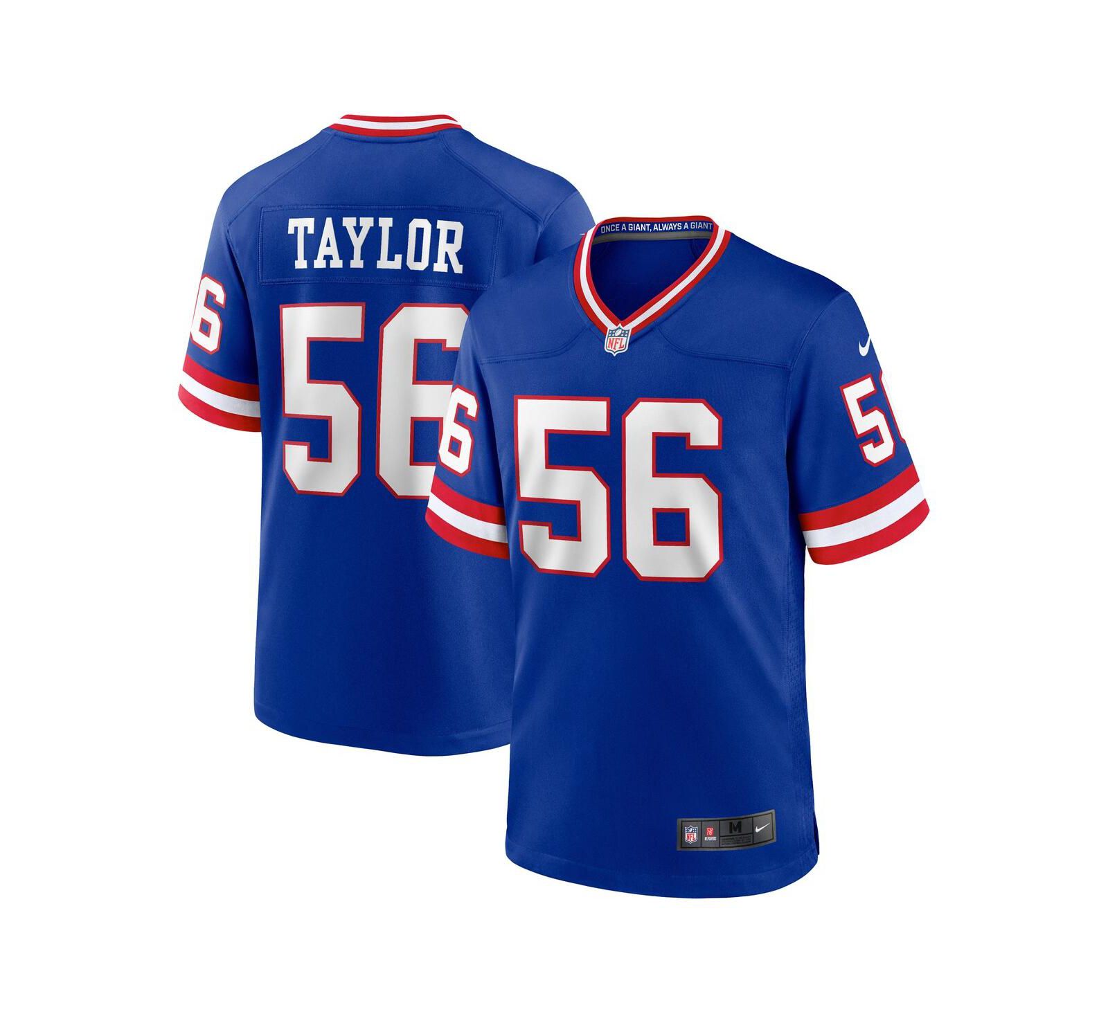 Men's Nike Lawrence Taylor Royal New York Giants Classic Retired Player Game Jersey