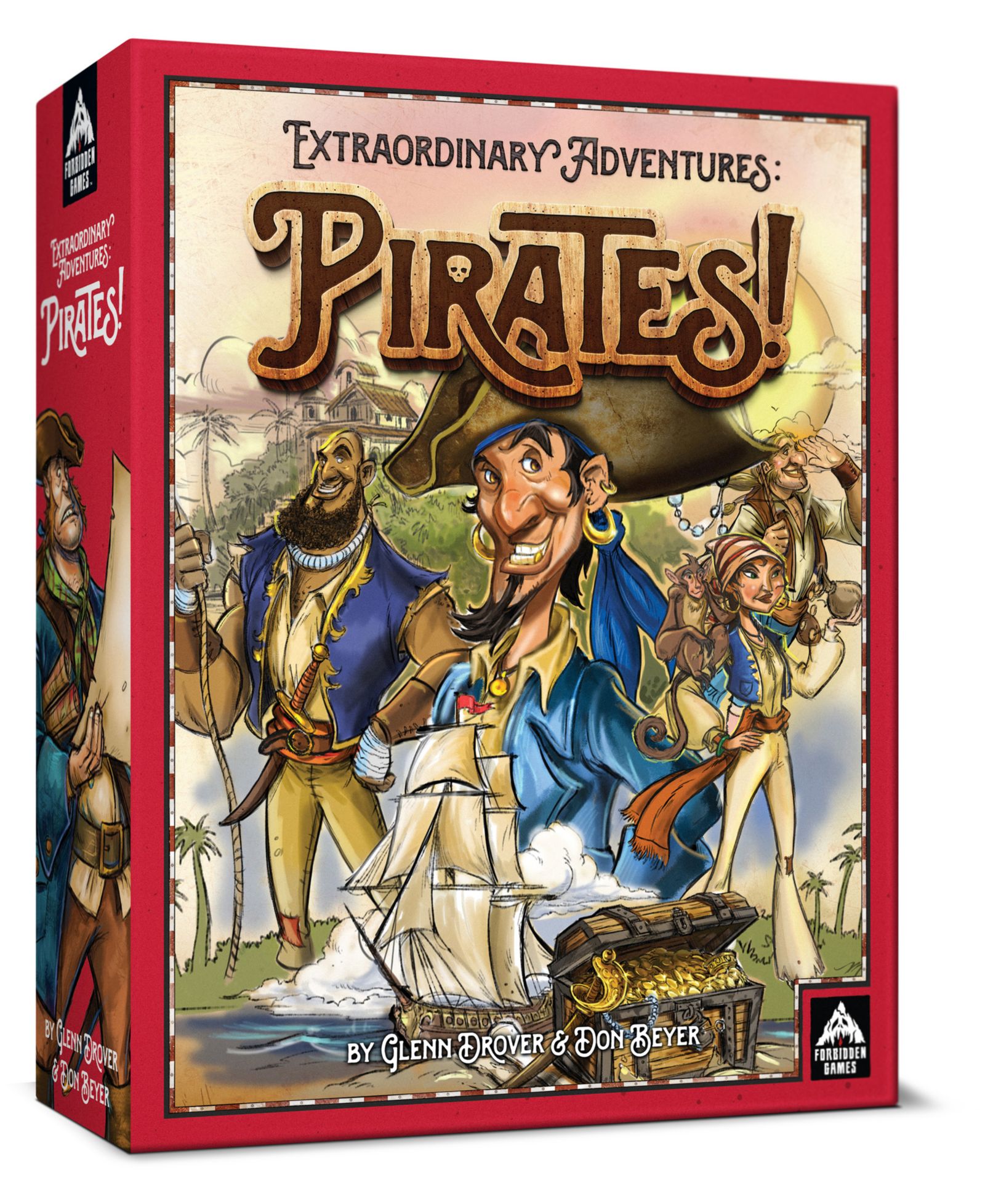 Набор Forbidden Games Extraordinary Adventures Pirates, 270 деталей