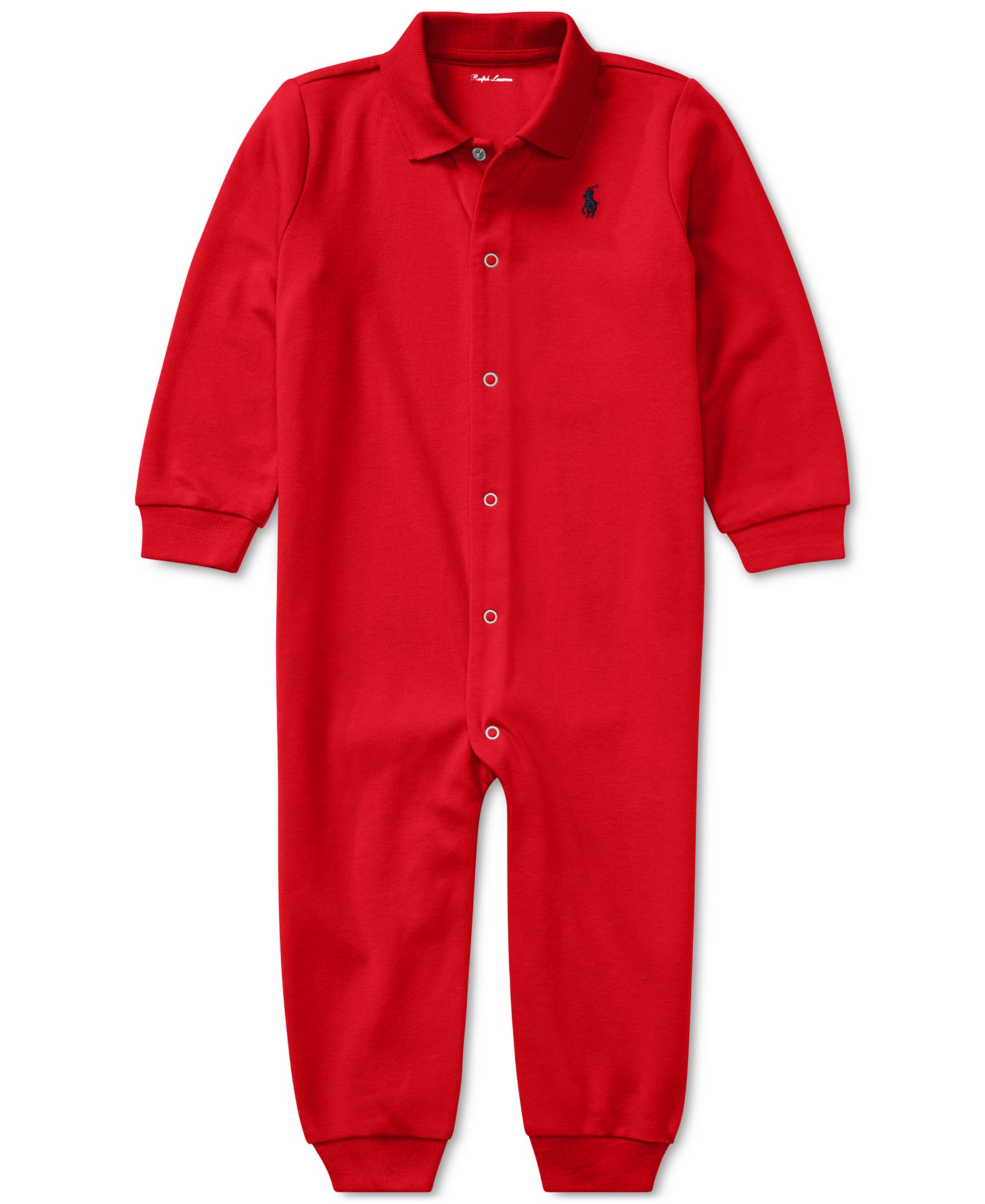 Polo Ralph Lauren Baby Boys Cotton Classic Polo Coverall