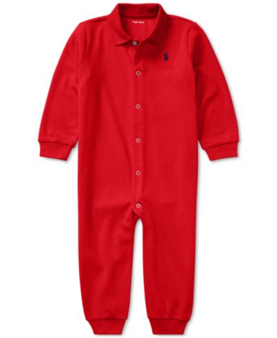 Polo Ralph Lauren детский хлопковый классический комбинезон