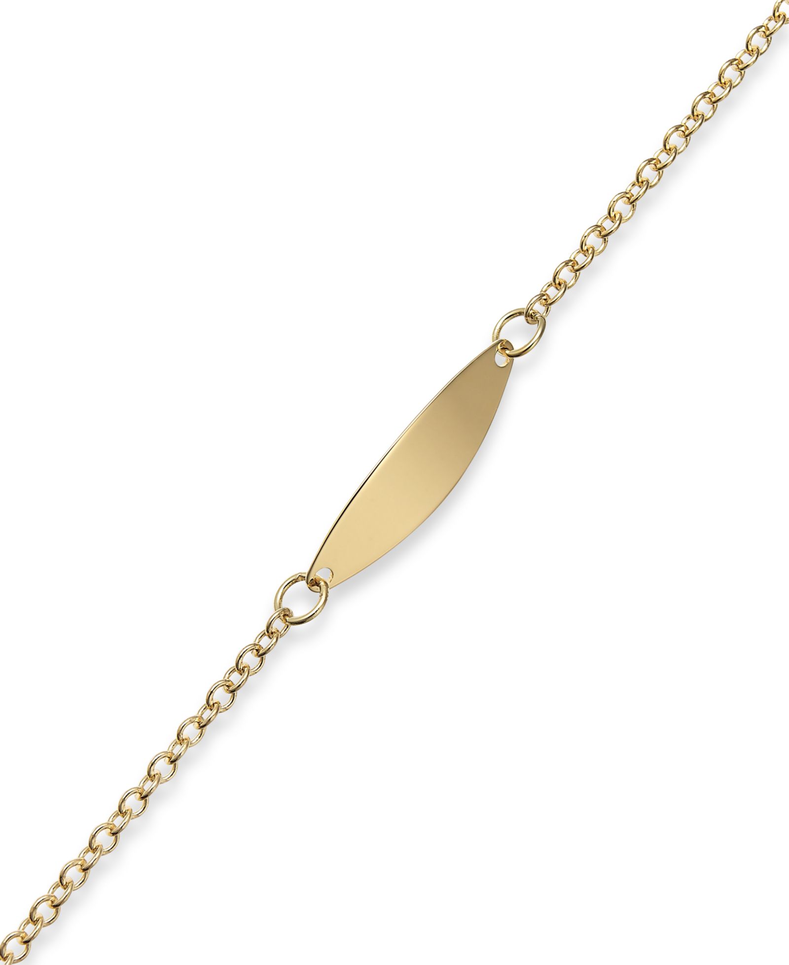 Детский браслет-идентификатор из 14k Gold