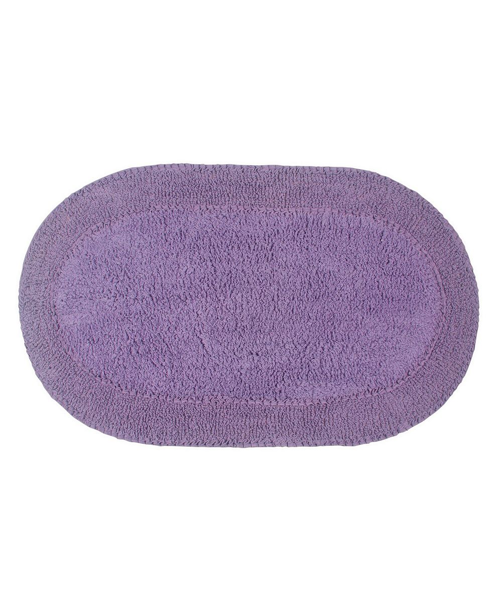 Home Weavers Double Ruffle Bath Rug, 24" x 40"