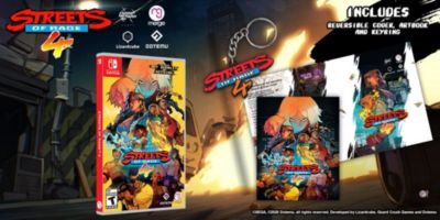 Streets of Rage 4 - SWITCH [с реверсивной обложкой, брелоком и артбуком]