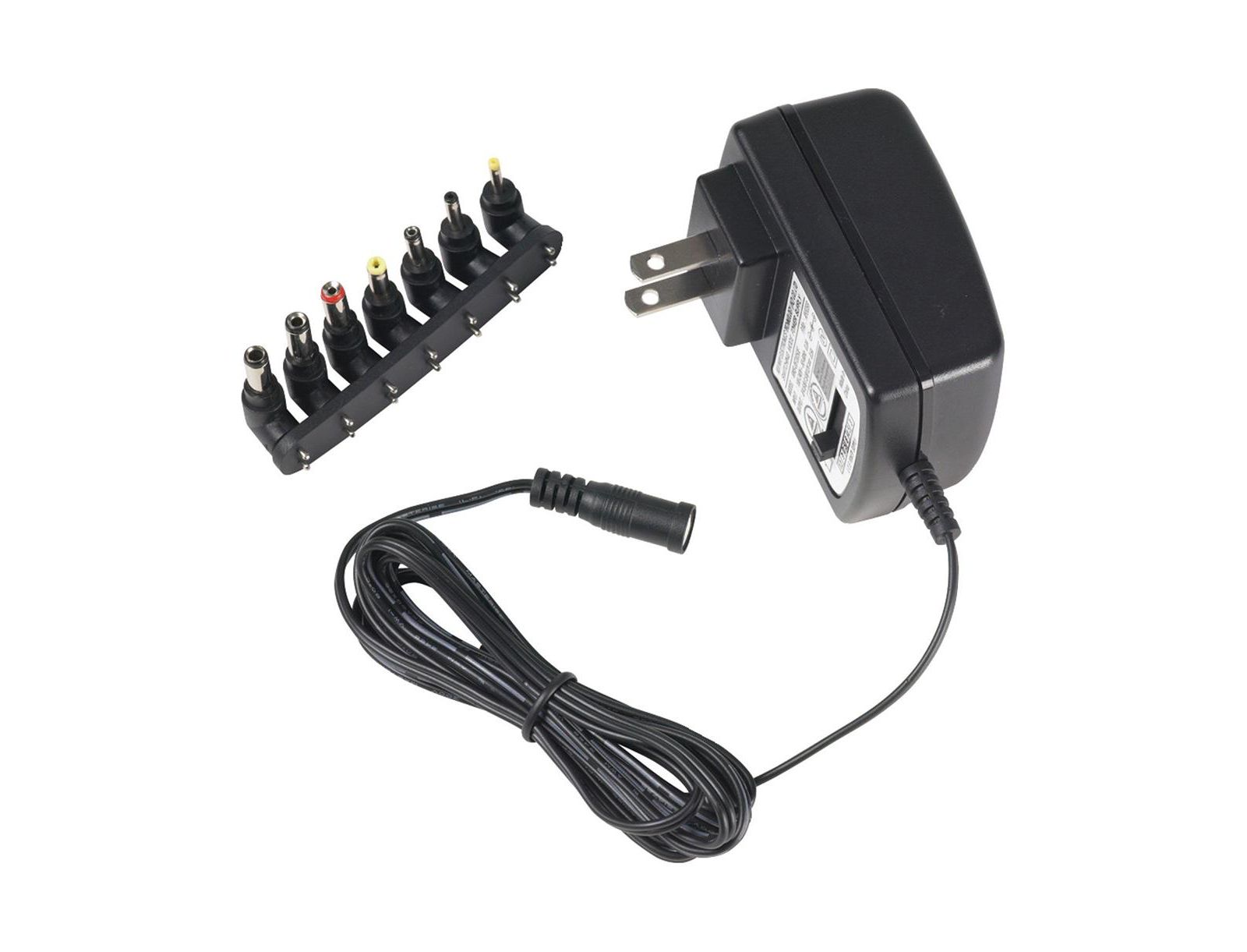RCA AH50BZ Universal 500mA AC to DC Power Adapter, Compatible with 3V–12V DC Devices