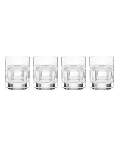 Reed & Barton Hudson Double Old Fashioned Glasses, Set of 4