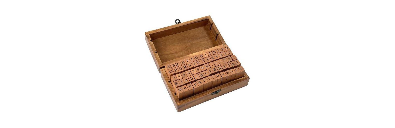 Letterpress Stamp Set by Peter Pauper Press