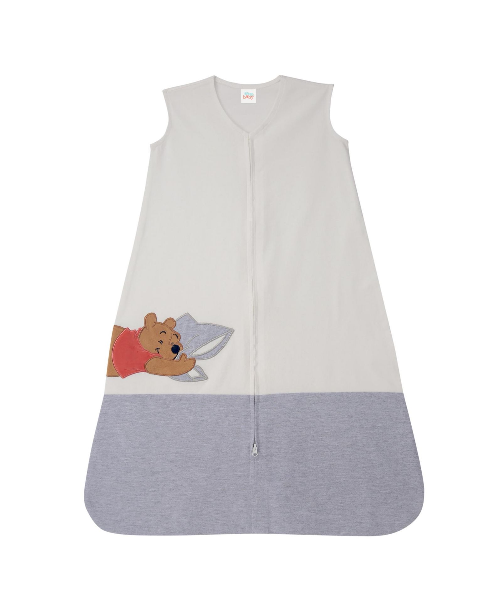Мягкое одеяло-кокон Lambs & Ivy Disney Winnie the Pooh White/Gray Appliqued Cotton