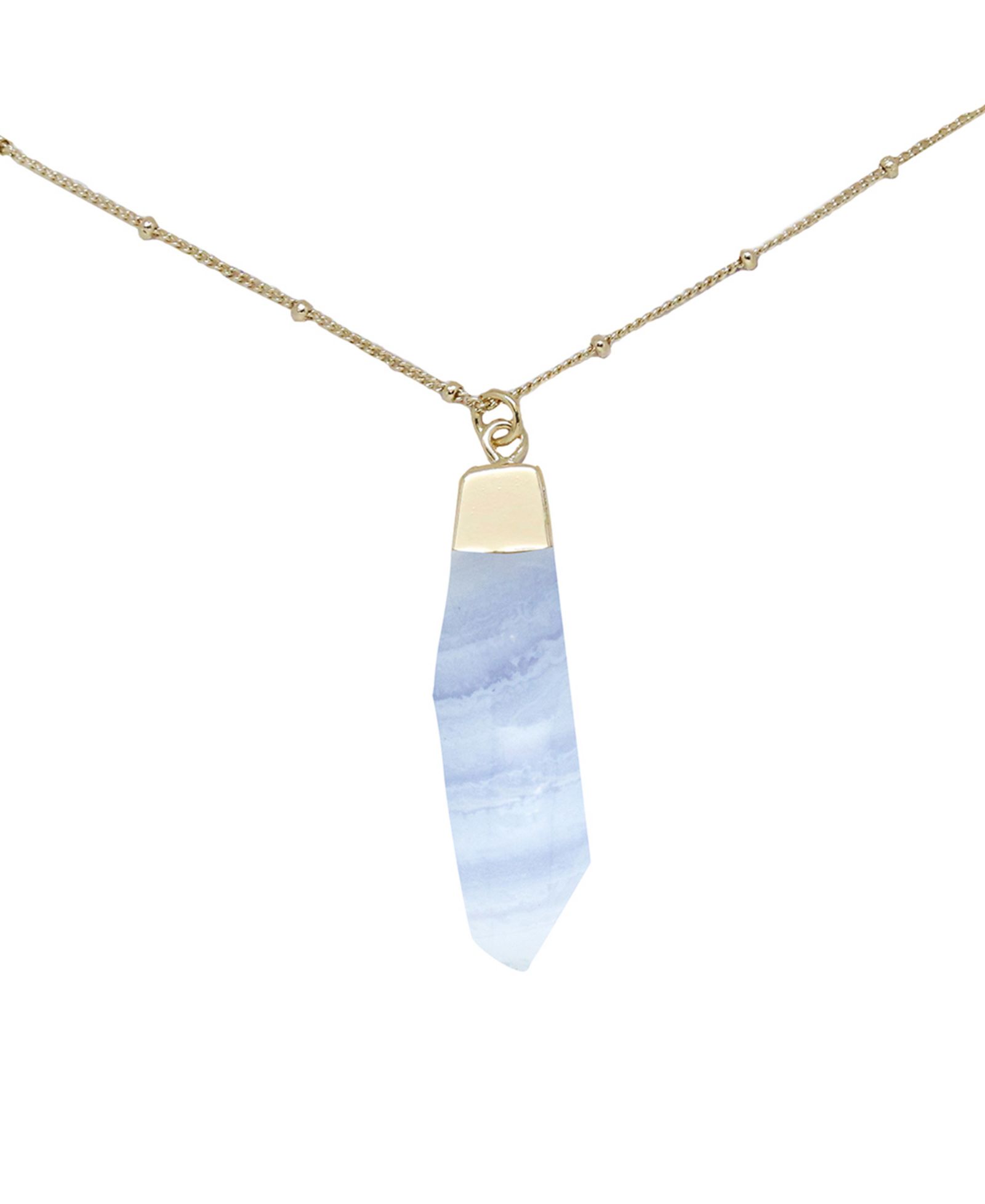CHARGED Stone Pendant Necklace