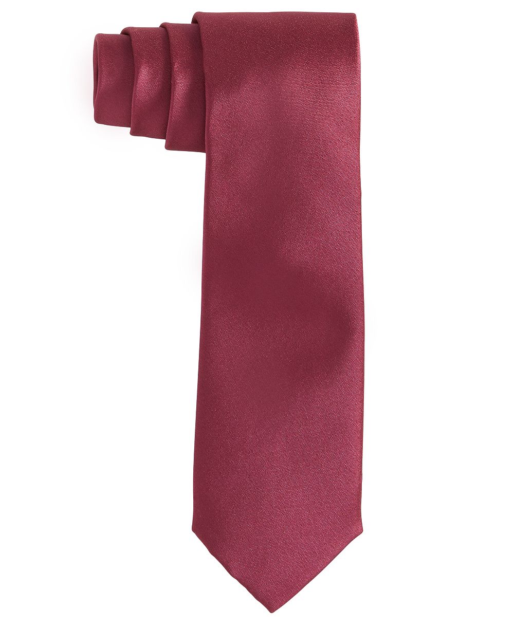 Alfani Men's Solid Texture Slim Tie, Created for Macy's