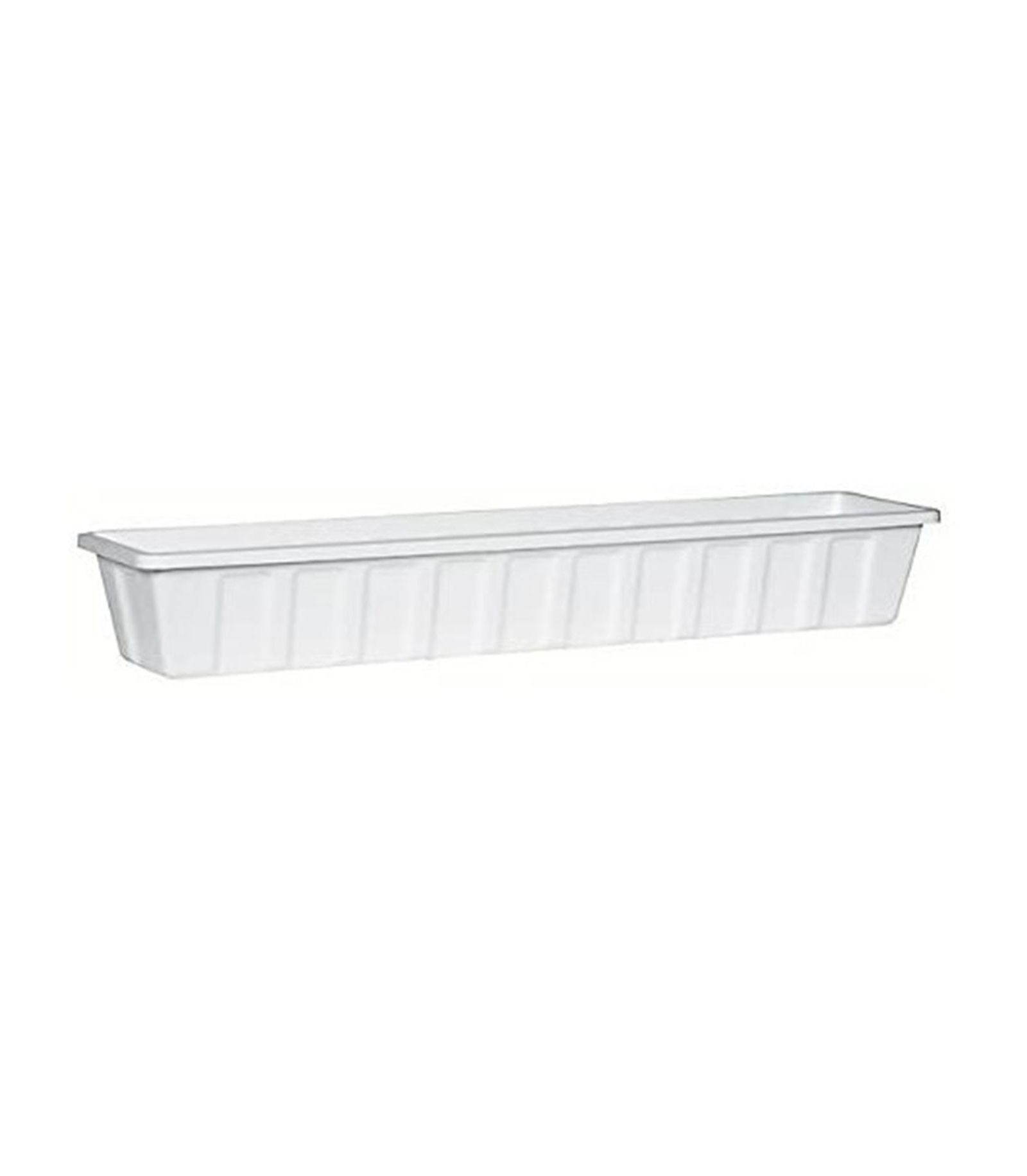 Вкладыш в цветочный ящик Novelty Polypro Plastic Flower Box Liner 36 Inches White