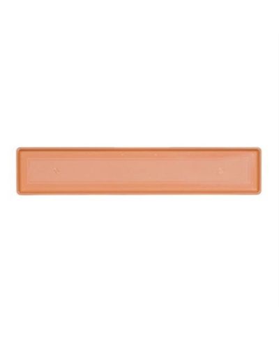 Novelty Countryside Plastic Flower Box Tray, Terracotta Color, 36-Inch
