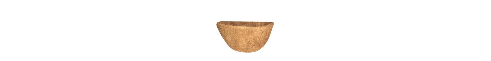 Grower Select Source Half Round Wall Basket Coco Liner, 16 inches