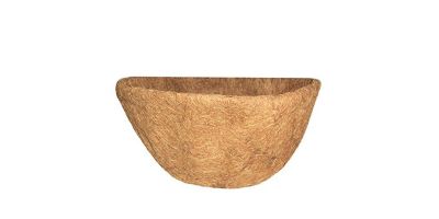 Grower Select Source Half Round Wall Basket Coco Liner, 16 inches