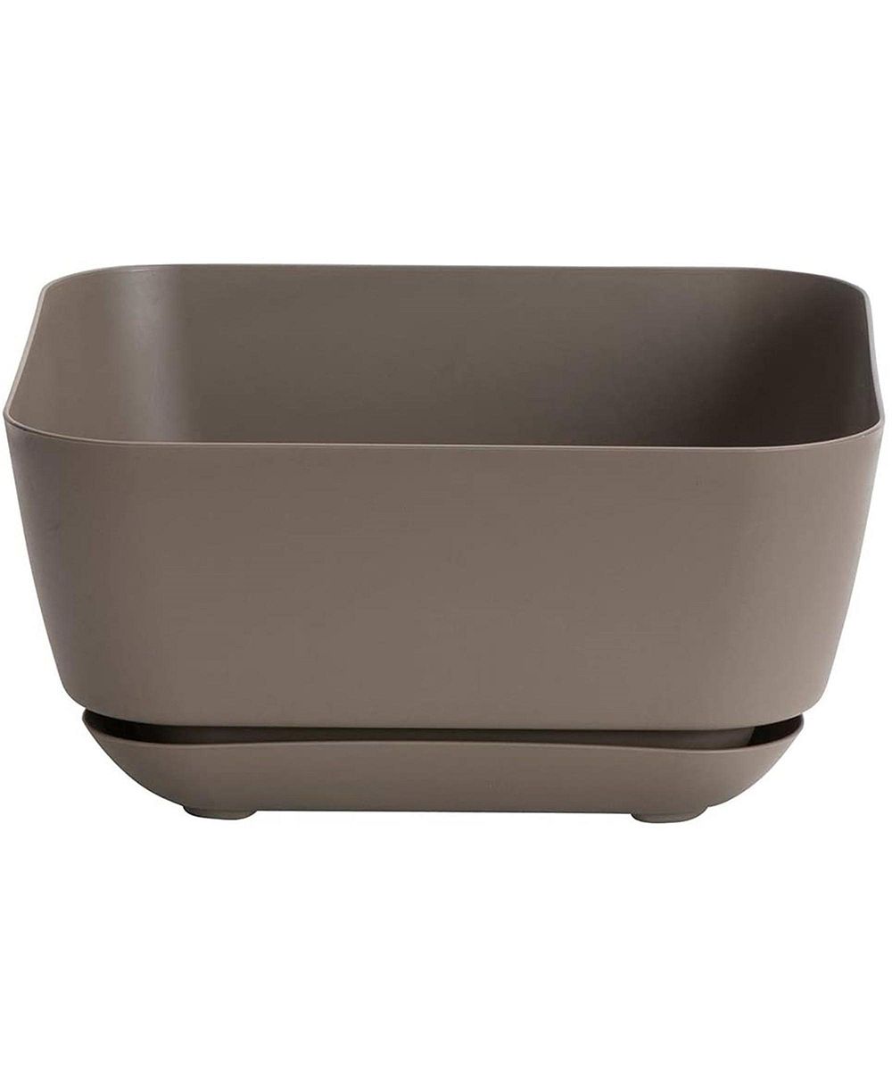 Novelty Garden Square Out/Indoor Resin Planter Flower Pot