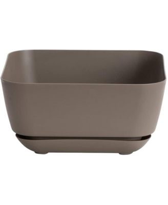 Novelty Garden Square Out/Indoor Resin Planter Flower Pot