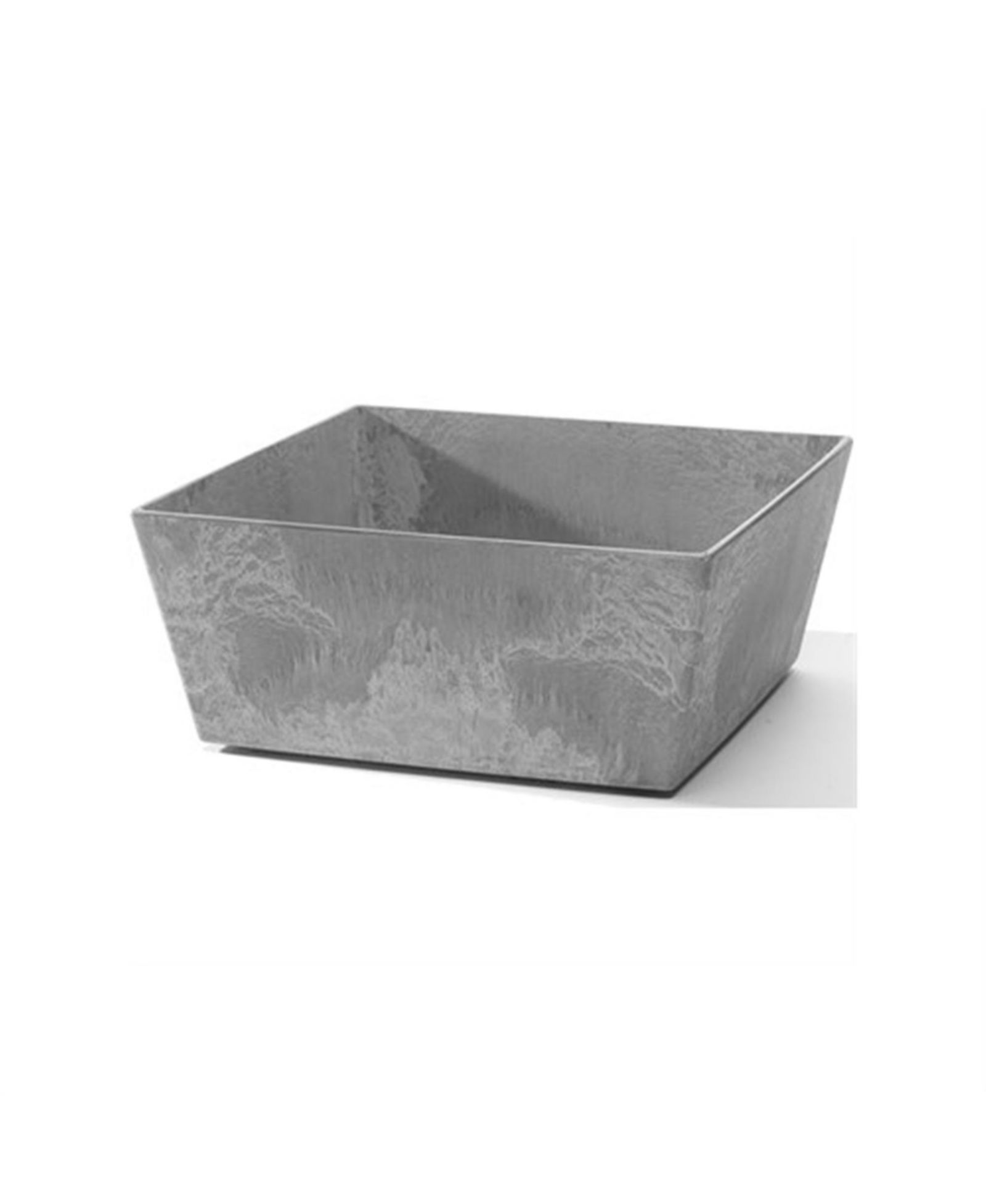 Вазон Novelty 36100 Ella Low Square Grey - 10 inches