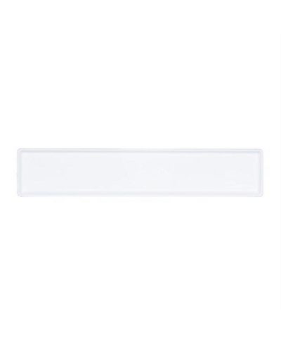 Novelty Manufacturing Countryside Plastic Flower Box Tray, White, 36" L