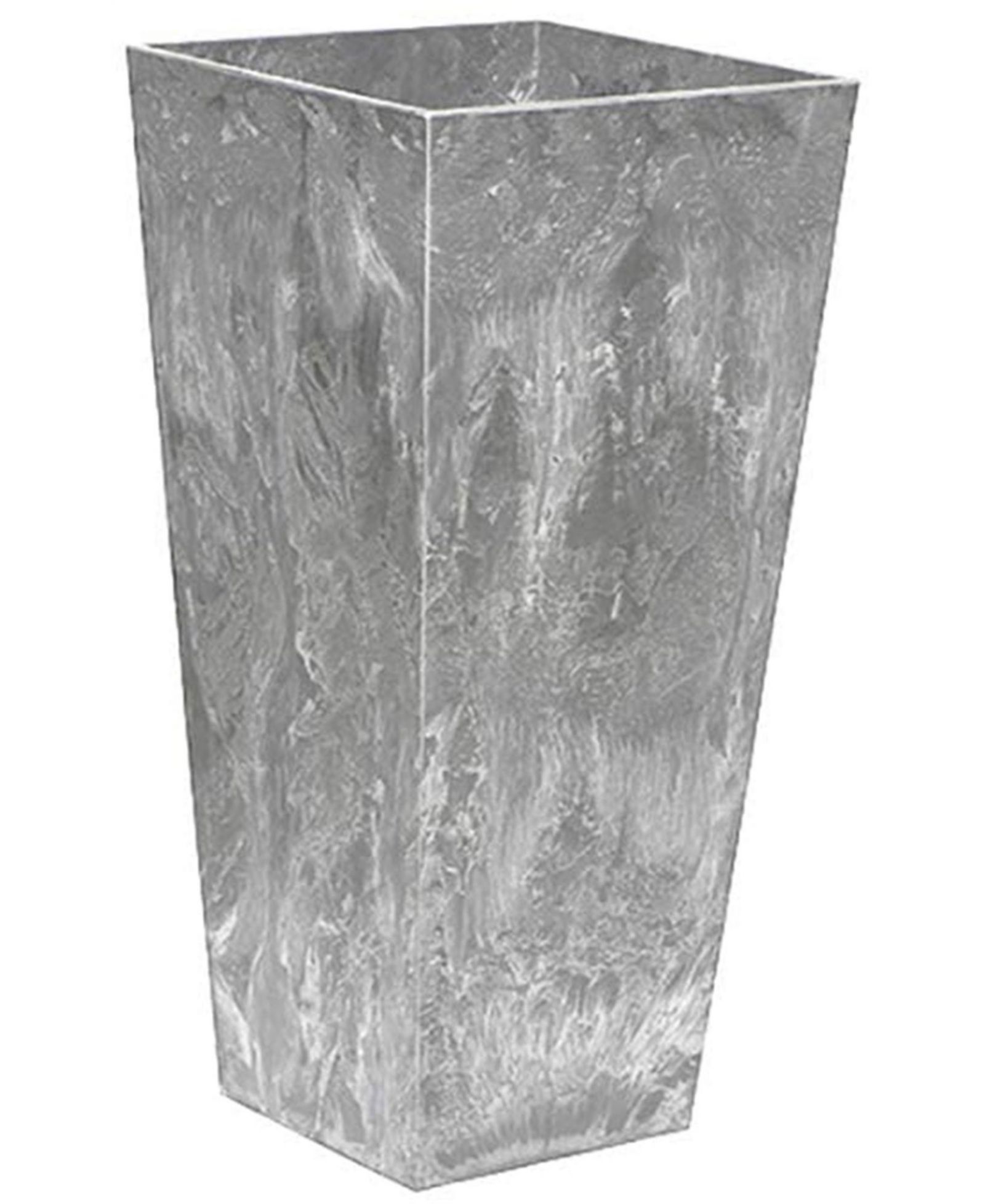 Кашпо квадратное Novelty 35270 Artstone Ella Tall Grey - 27.5-inch
