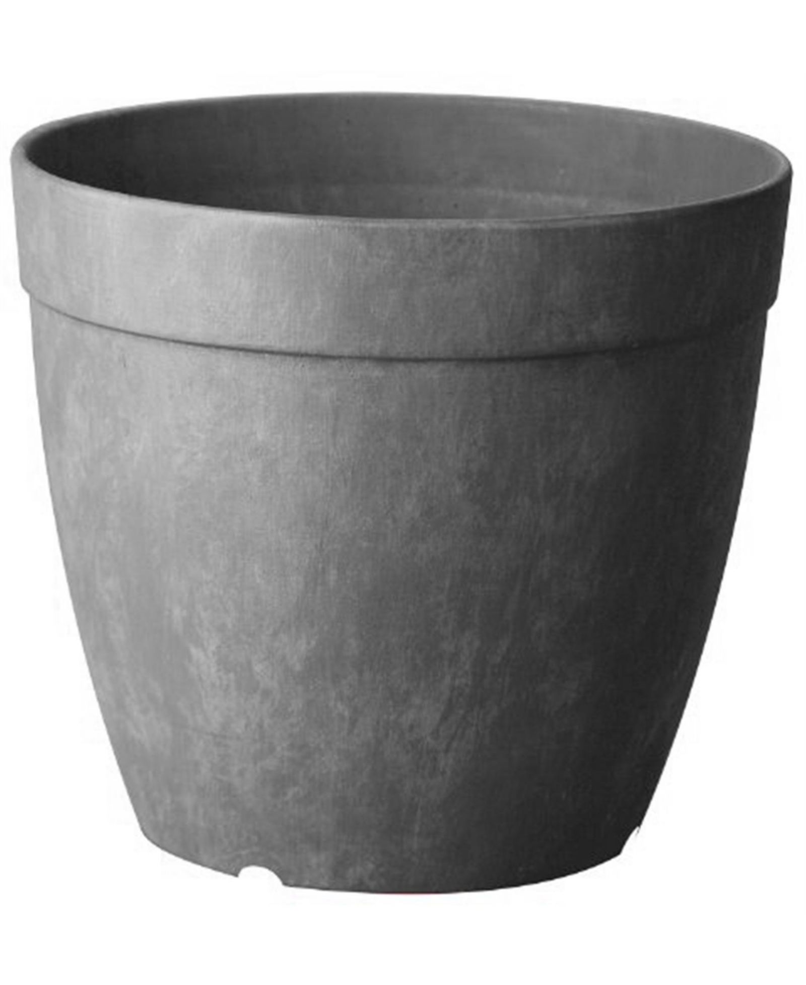 Круглый кашпо Novelty Artstone Dolce 7 x 9" Grey