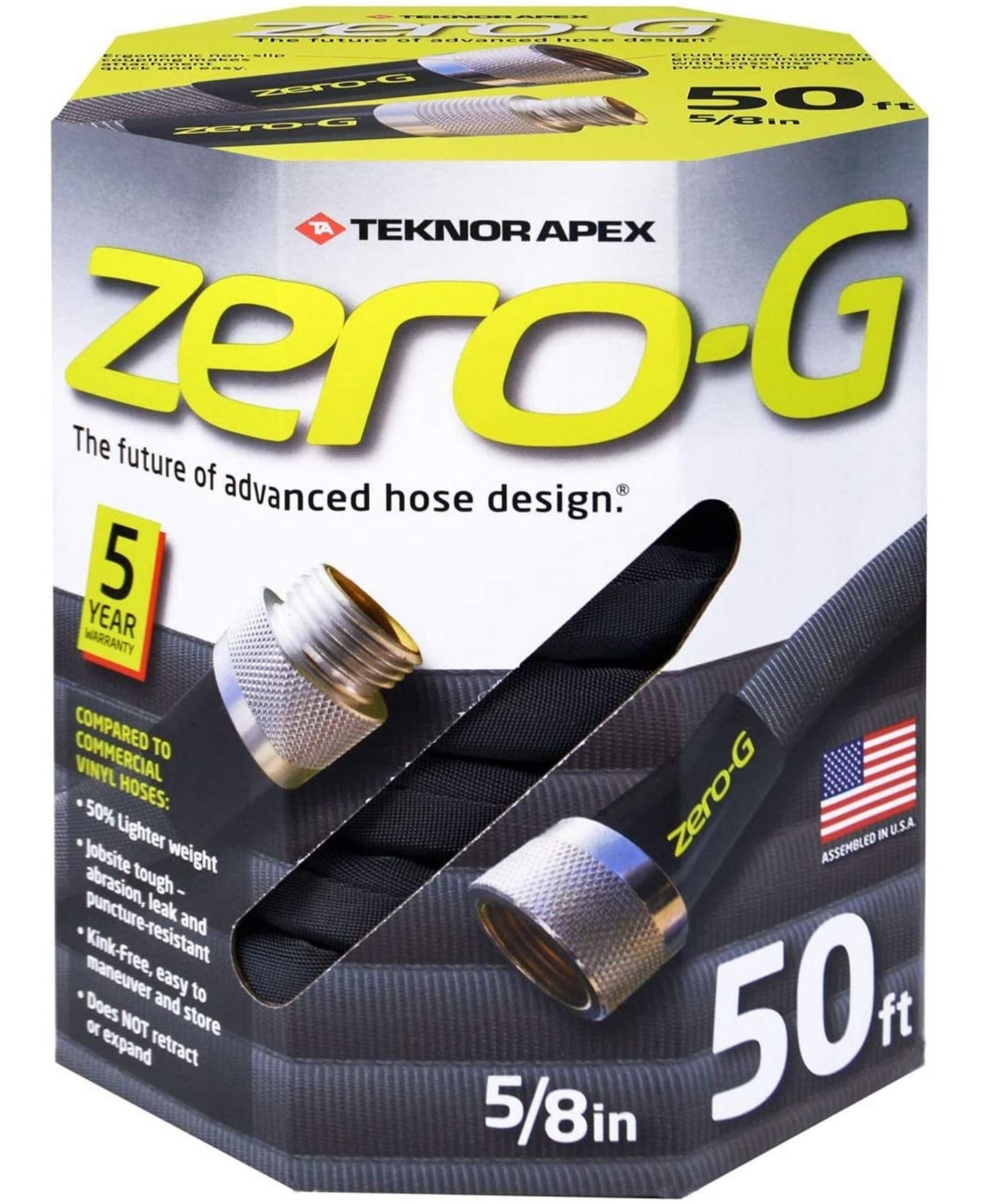 Садовый шланг Zero-G Lightweight Kink-Free