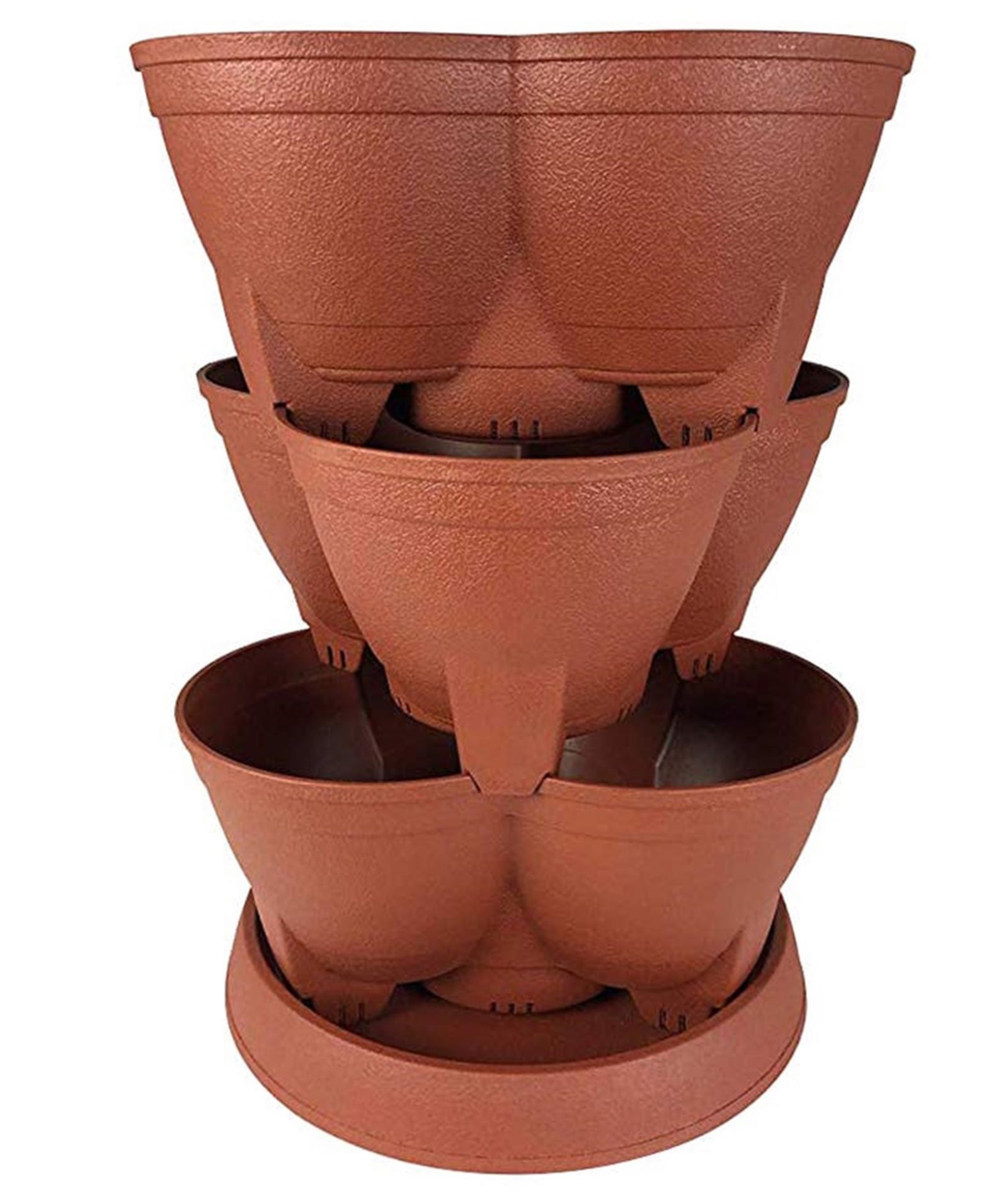 Кашпо Stack-A-Pots 80281854E Stackable 30 quarts