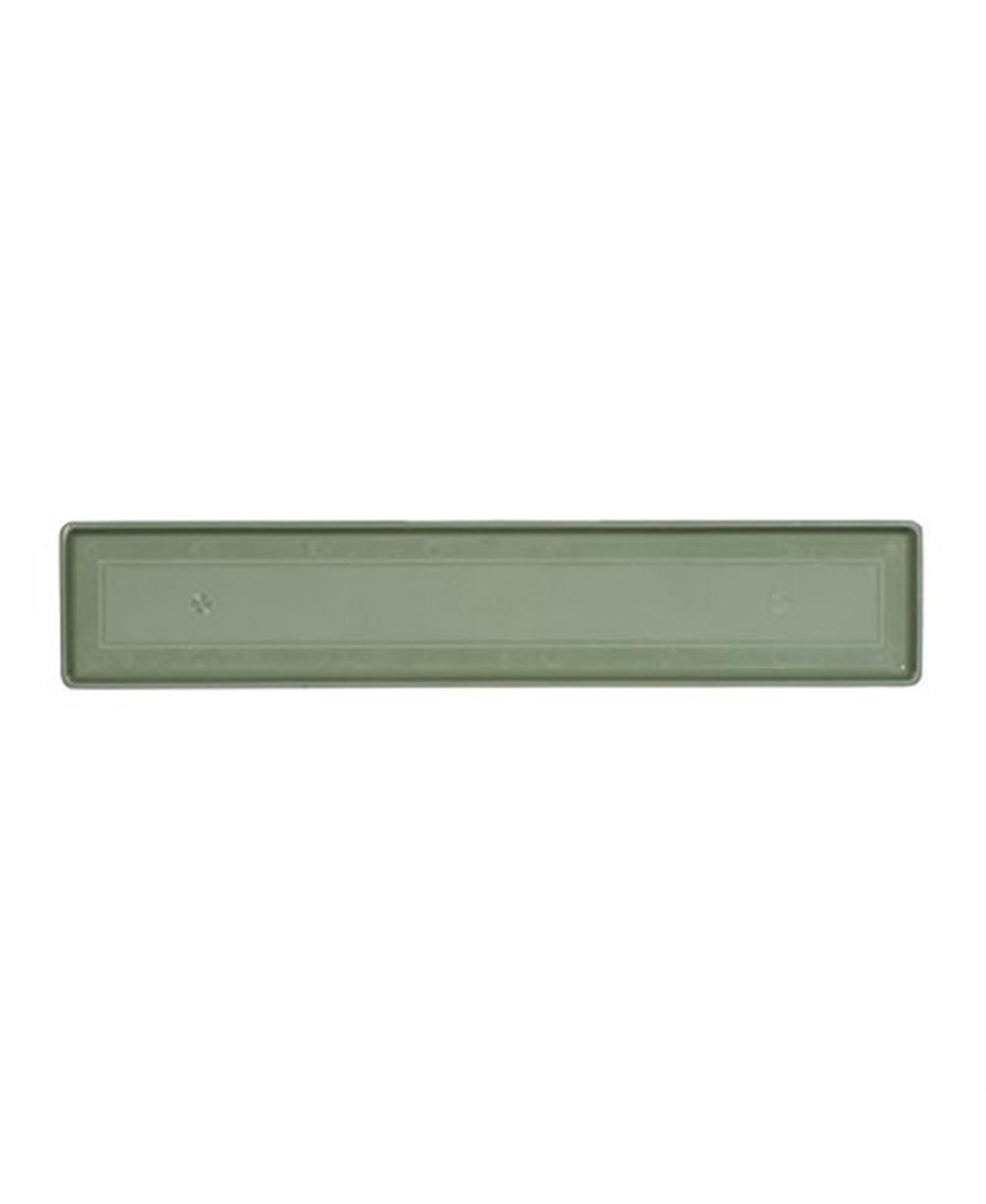 Novelty Countryside Plastic Flower Box Tray Sage, 36in