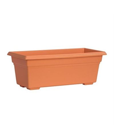 Декоративный садовый ящик Novelty Countryside Terracotta 27 Inch