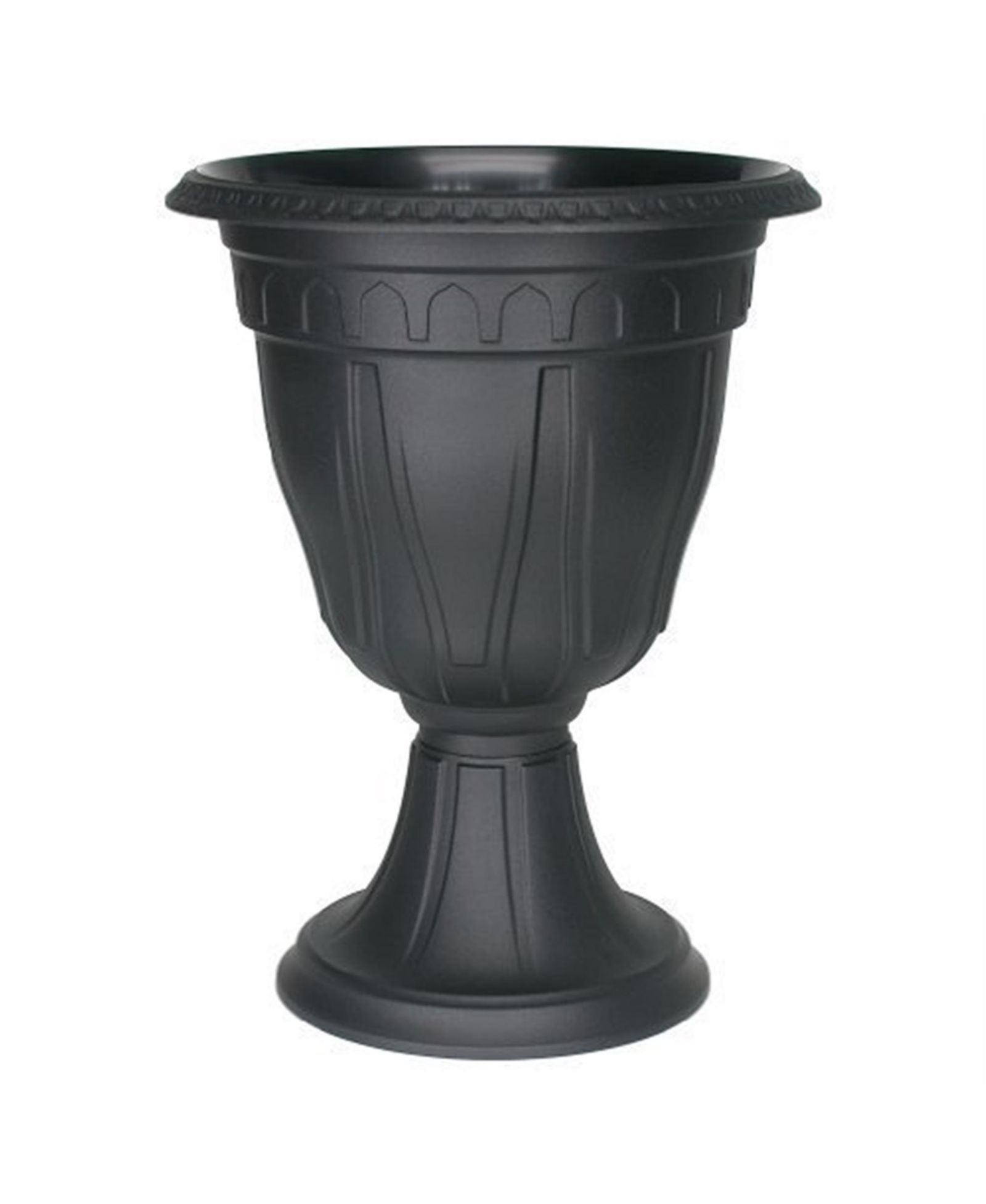 DCN вазон-урна Azura Black из пластика 20 inch height