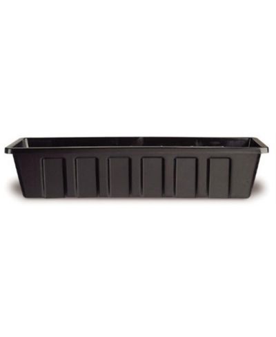 Novelty Polypro Plastic Flower Box Liner, 24 Inches Black