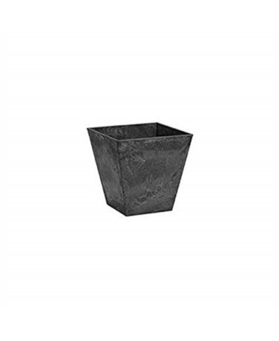 Novelty Black ArtStone Ella квадратный кашпо 12 Inch