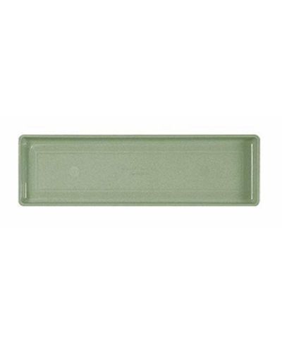 Novelty Plastic Countryside Sage Flower Box Tray, 18 Inch