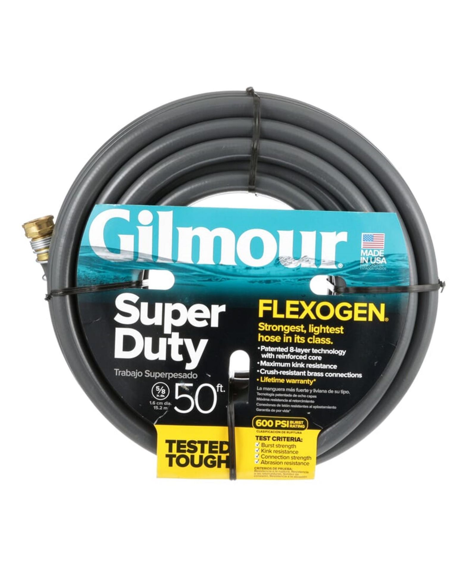 Gilmour Super Duty Flexogen шланг .62 Inch x 50 Foot 10058050