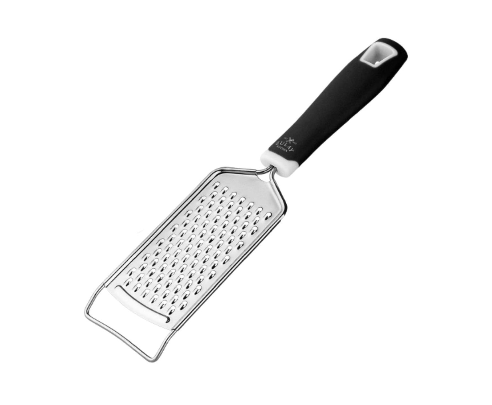 Zulay Kitchen Professional Stainless Steel Flat Handheld Cheese Grater